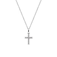 Collana Amen Donna Croci in Argento Zircone CRBB03 - CRBB03